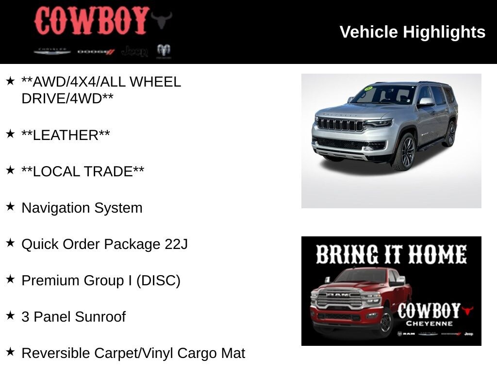 Used 2022 Jeep Wagoneer Series II SUV