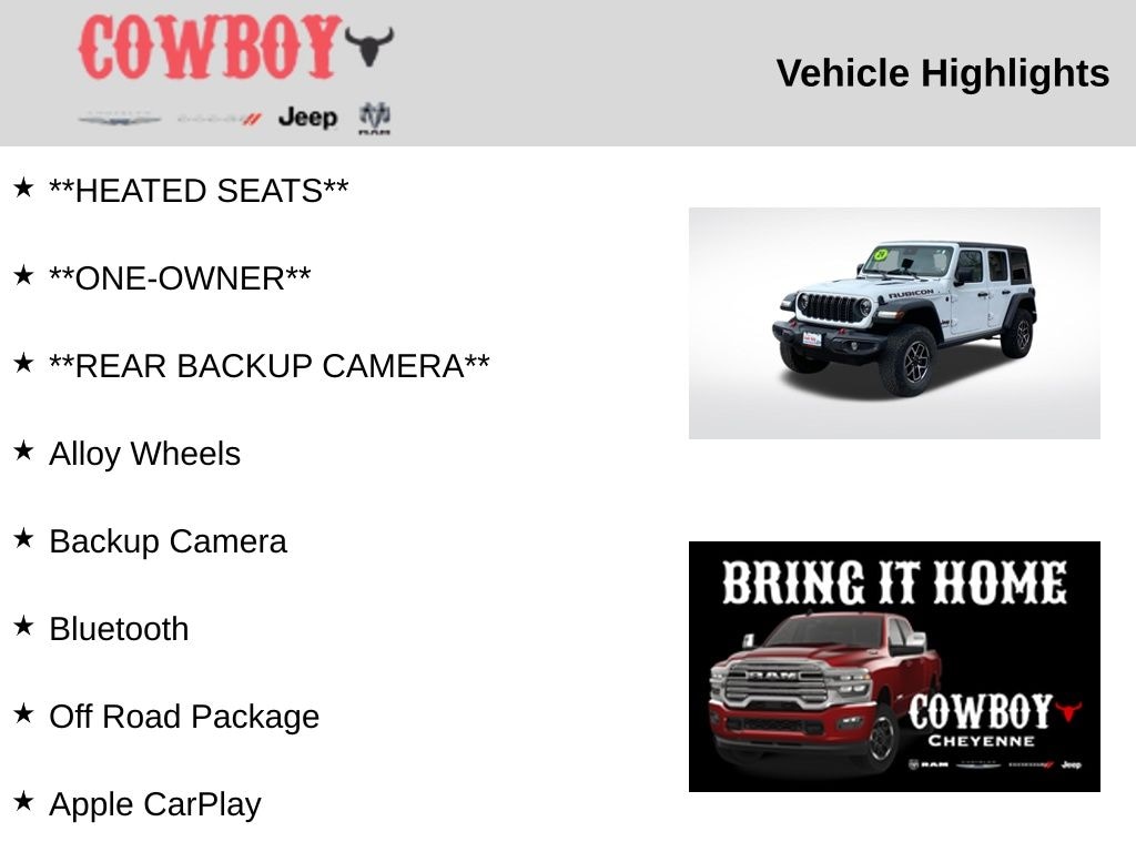 Used 2024 Jeep Wrangler Rubicon SUV