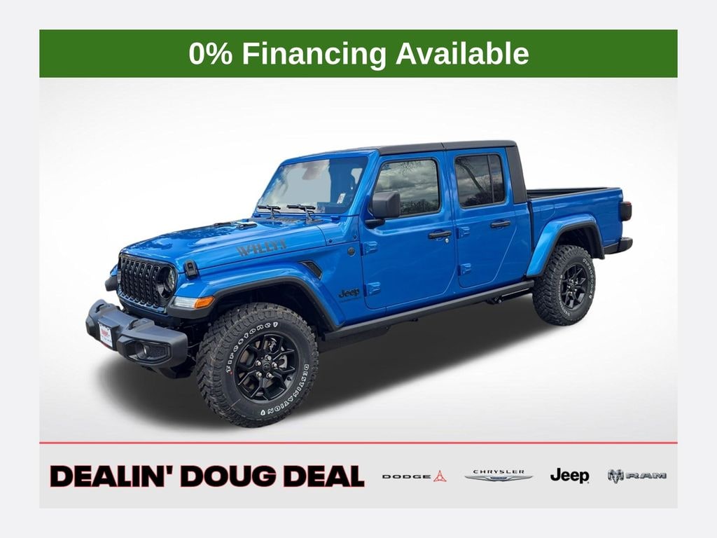 New 2026 Jeep Gladiator Willys Pickup