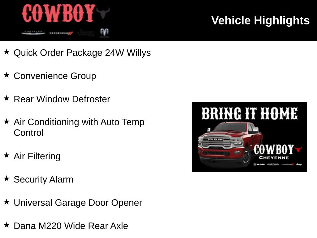 2026 Jeep Wrangler 4-Door Willys's photo