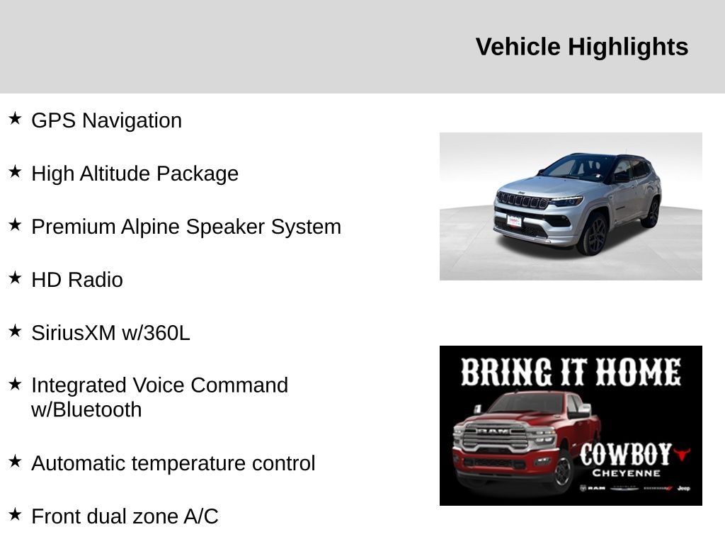 New 2025 Jeep Compass Limited Sport Utility