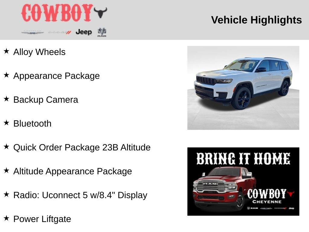 Used 2023 Jeep Grand Cherokee L Laredo SUV