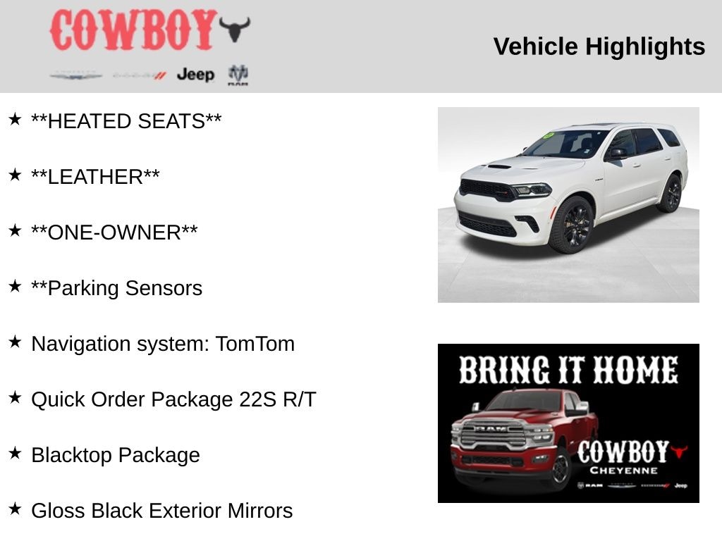 Used 2022 Dodge Durango R/T SUV