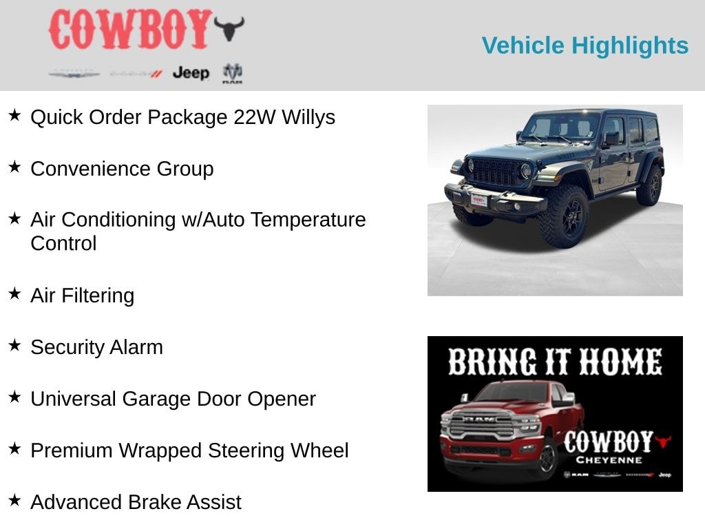 New 2025 Jeep Wrangler Sport Sport Utility