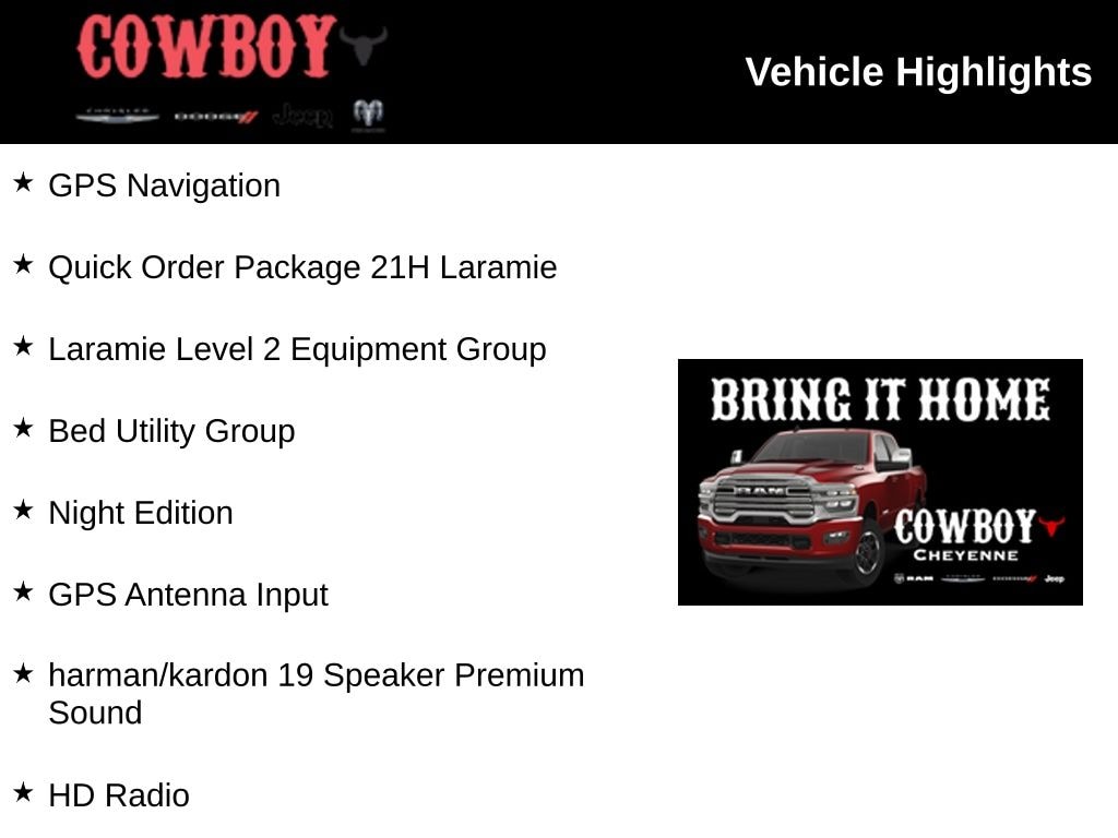 New 2026 Ram 1500 Laramie Pickup