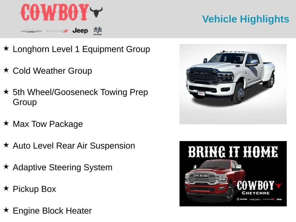 New 2026 Ram 3500 Limited Pickup