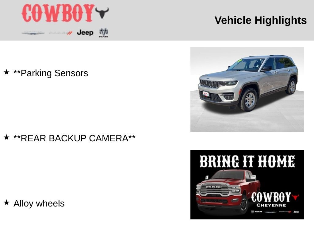 Used 2023 Jeep Grand Cherokee Laredo SUV