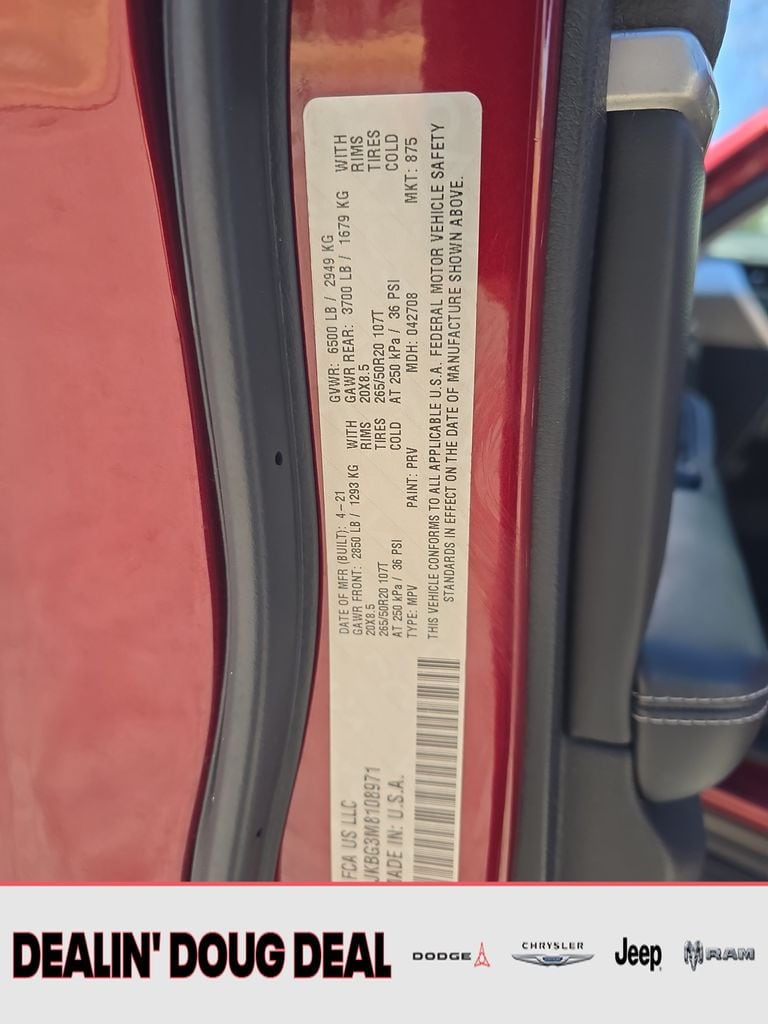 2021 Jeep Grand Cherokee L Limited - Photo 31