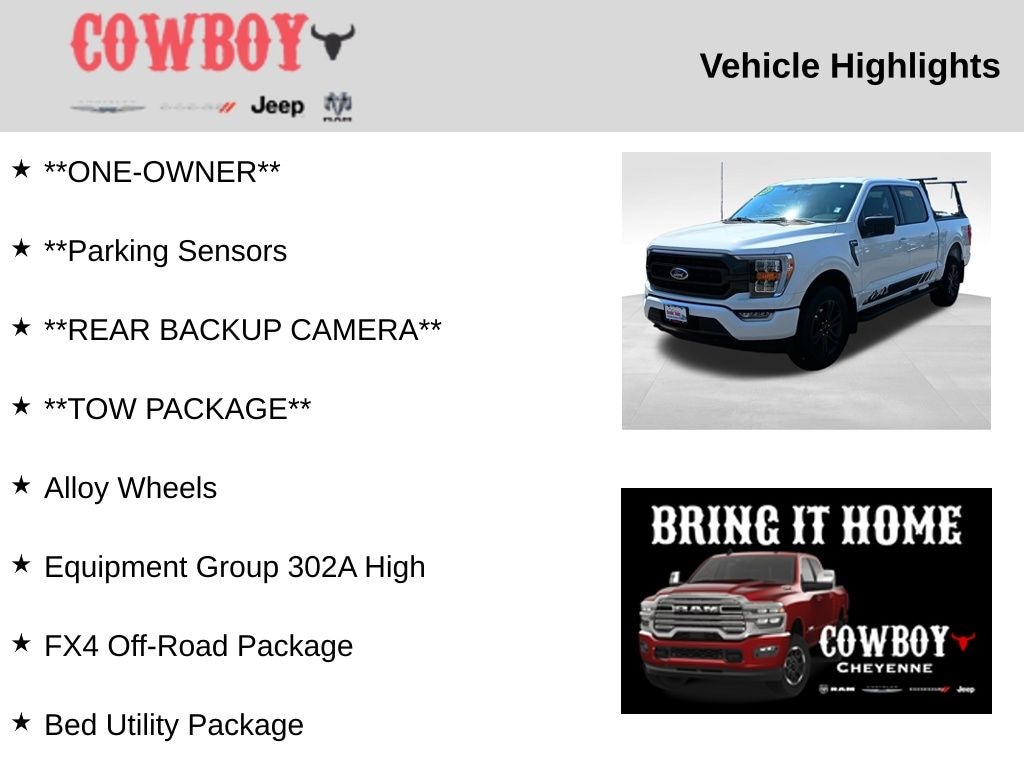 Used 2023 Ford F-150  Truck SuperCrew Cab