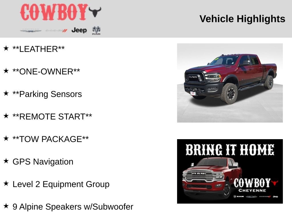 Used 2022 Ram 2500 Power Wagon Truck Crew Cab