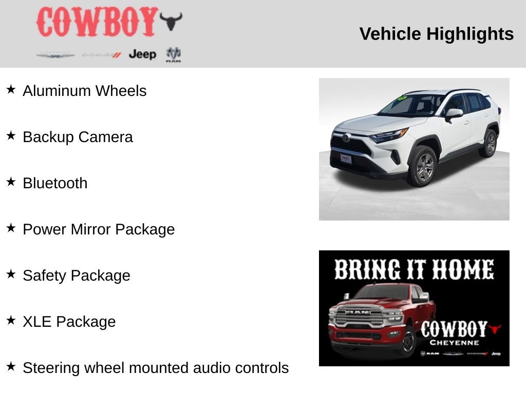 Used 2025 Toyota RAV4 Hybrid XLE SUV