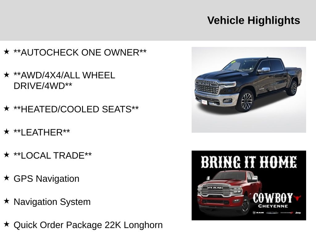 Used 2026 Ram 1500 Limited Truck Crew Cab