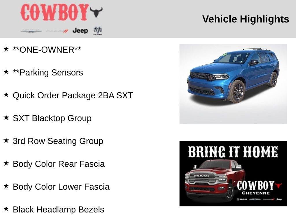 Used 2024 Dodge Durango SXT SUV