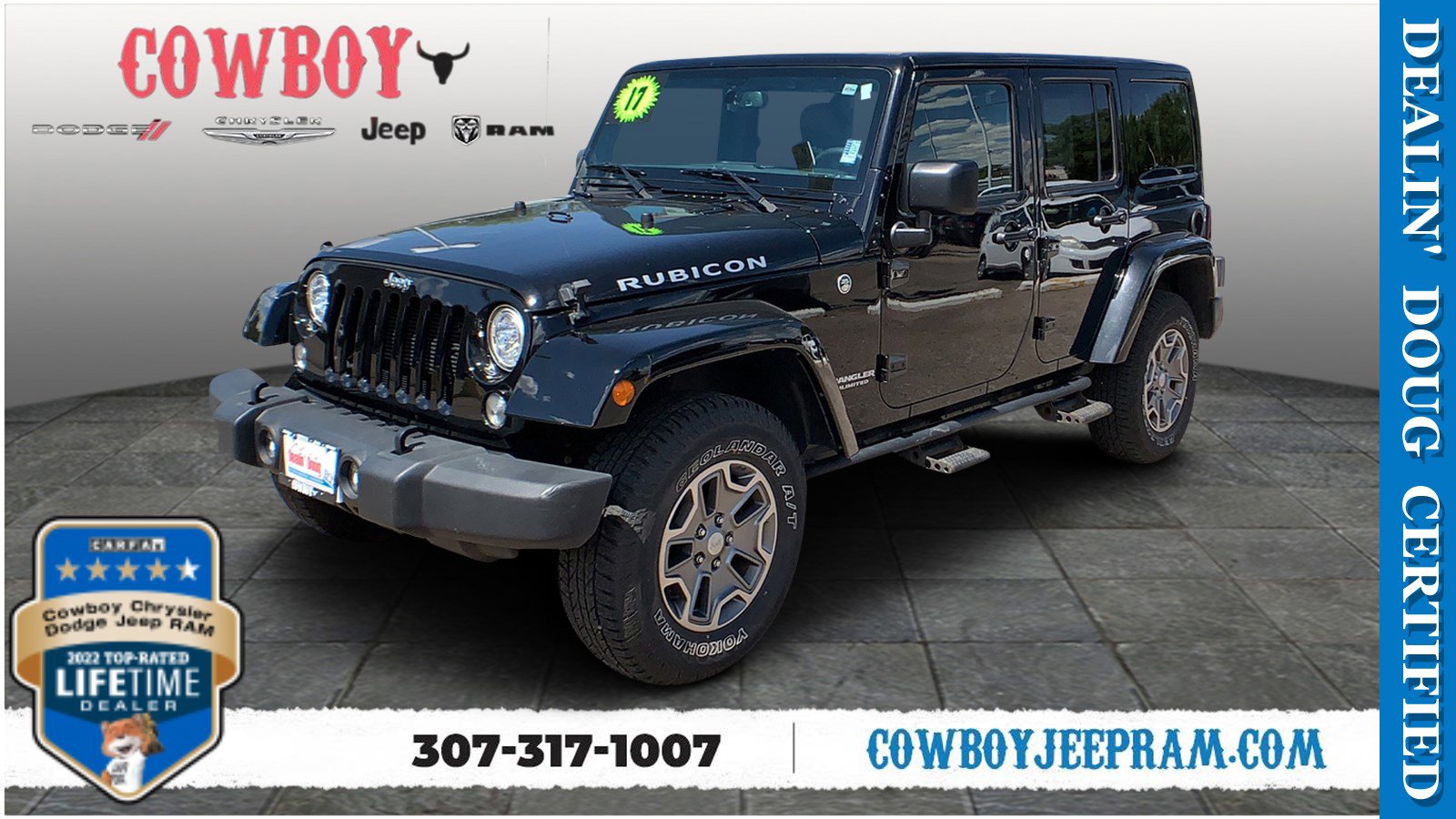 Used 2017 Jeep Wrangler Unlimited Rubicon 4x4 For Sale | Cheyenne WY