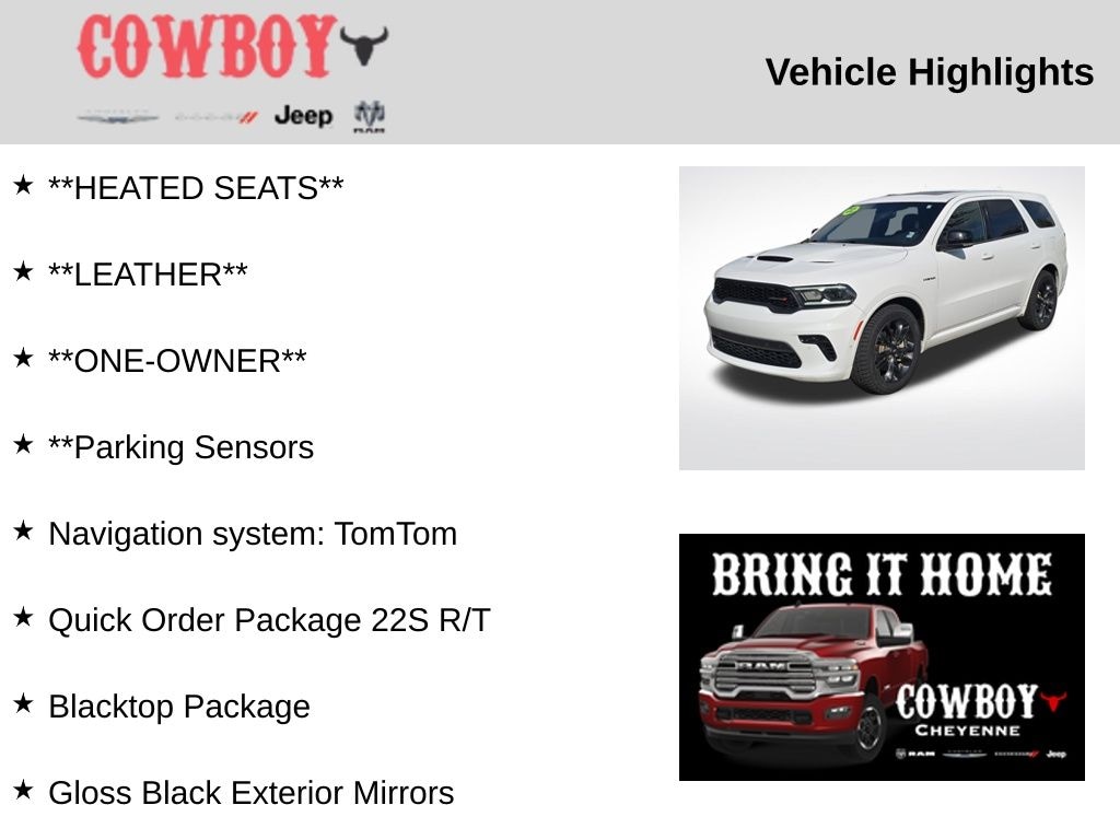 Used 2022 Dodge Durango R/T SUV