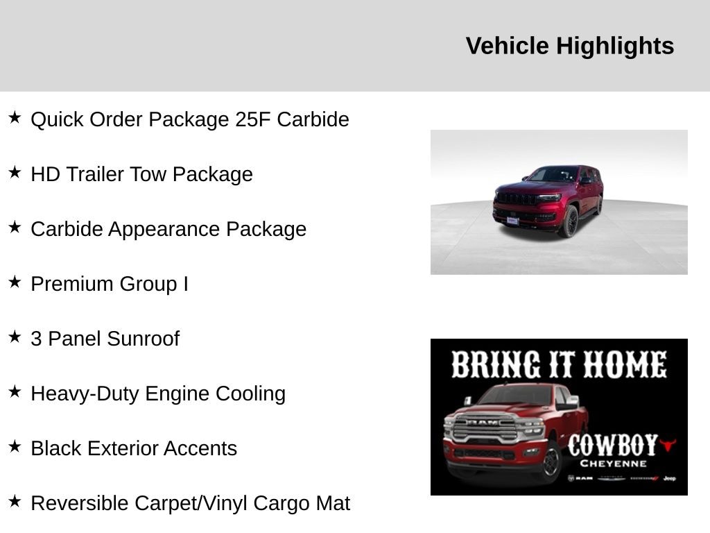 New 2025 Jeep Wagoneer Series II Sport Utility