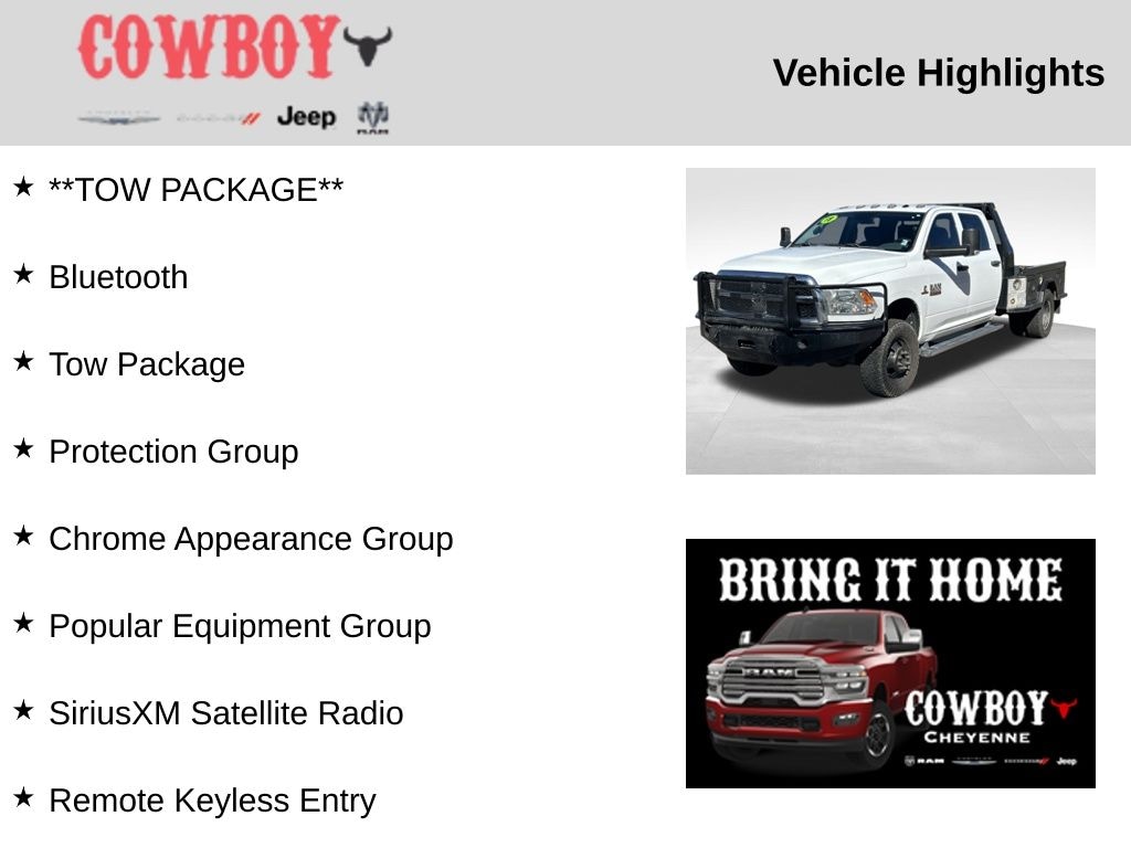 Used 2018 Ram 3500 Tradesman Truck Crew Cab