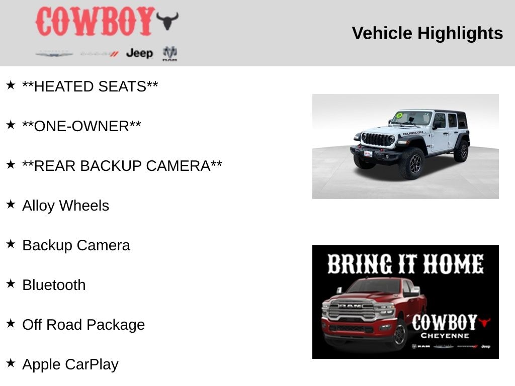 Used 2024 Jeep Wrangler Rubicon SUV