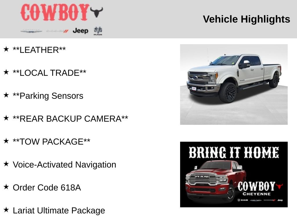 Used 2019 Ford F-350  Truck Crew Cab