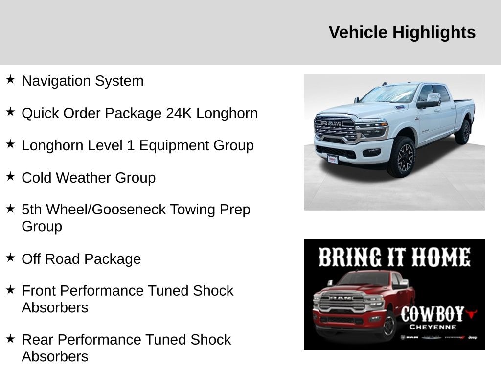 New 2025 Ram 2500 Limited Pickup