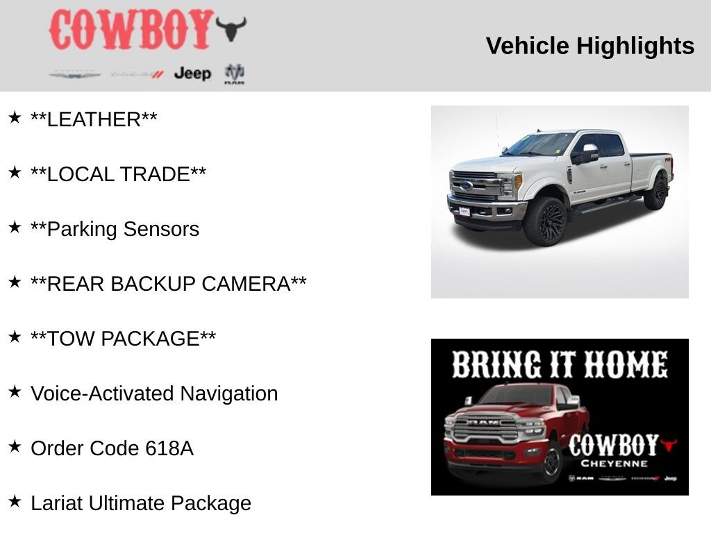 Used 2019 Ford F-350 Truck Crew Cab