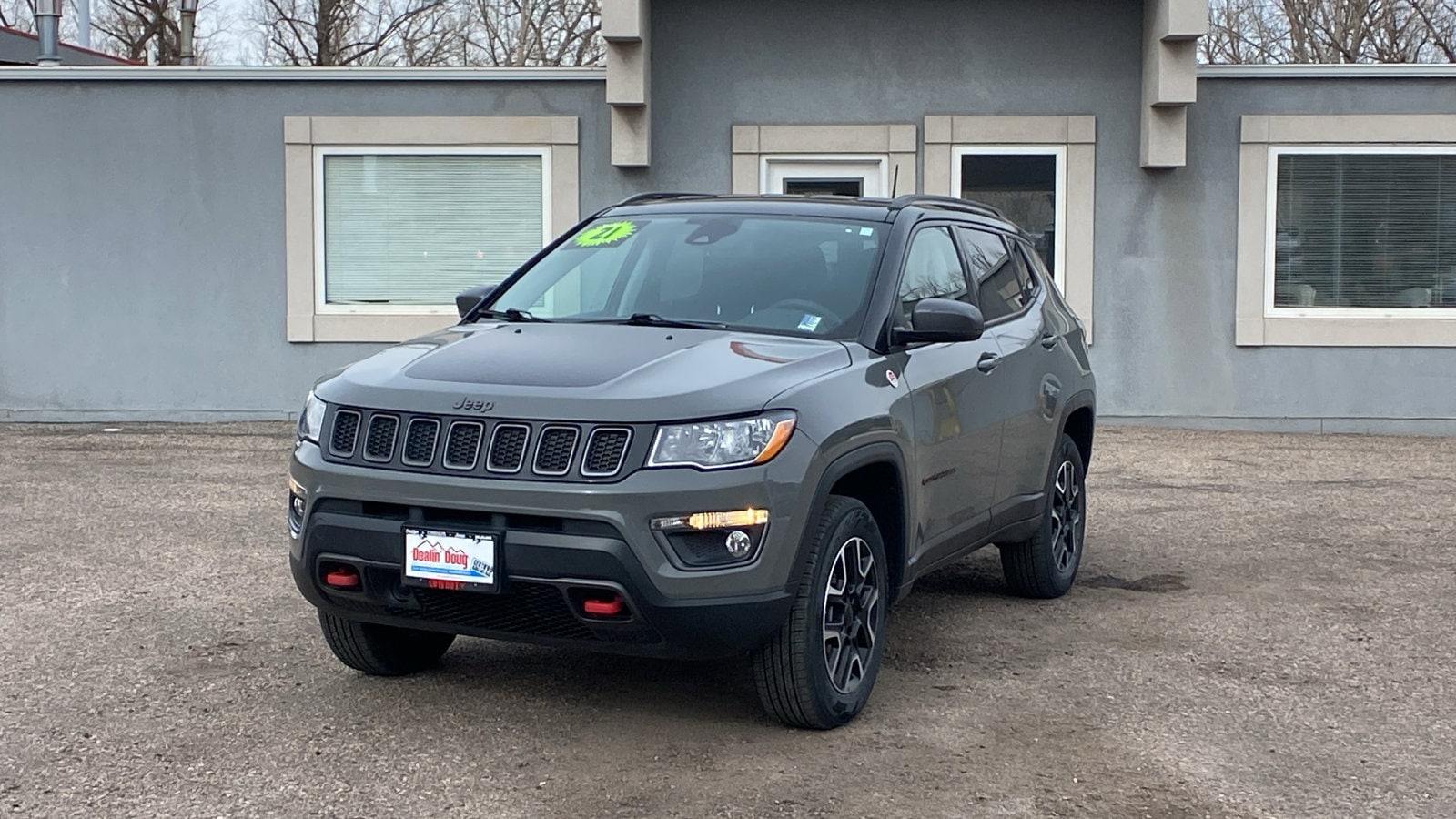 Used 2021 Jeep Compass Trailhawk with VIN 3C4NJDDB2MT594167 for sale in Cheyenne, WY