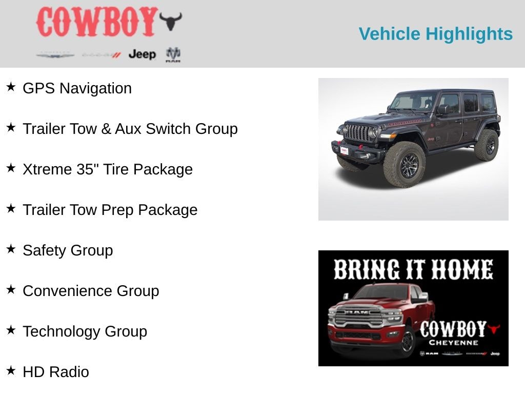 New 2025 Jeep Wrangler Rubicon Sport Utility