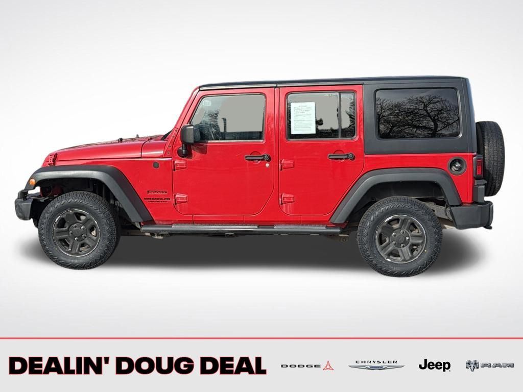 Used 2013 Jeep Wrangler Unlimited Sport with VIN 1C4BJWDG9DL689346 for sale in Cheyenne, WY