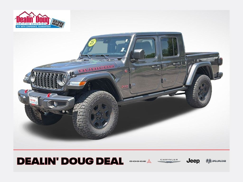Certified 2025 Jeep Gladiator Rubicon Truck