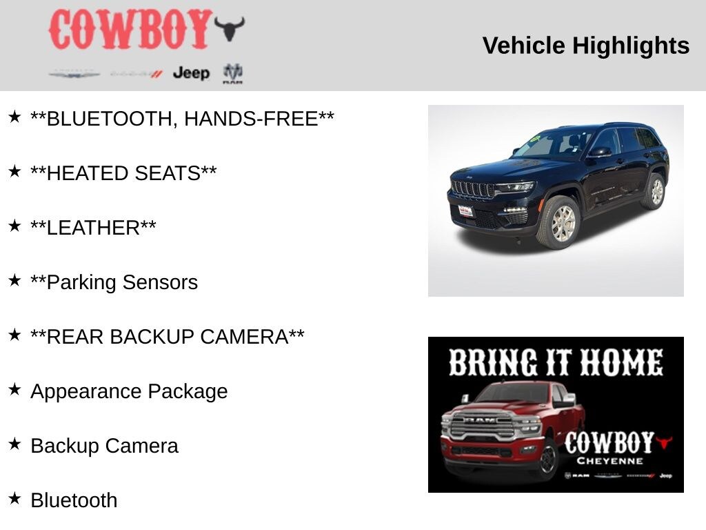 Certified 2023 Jeep Grand Cherokee Limited SUV