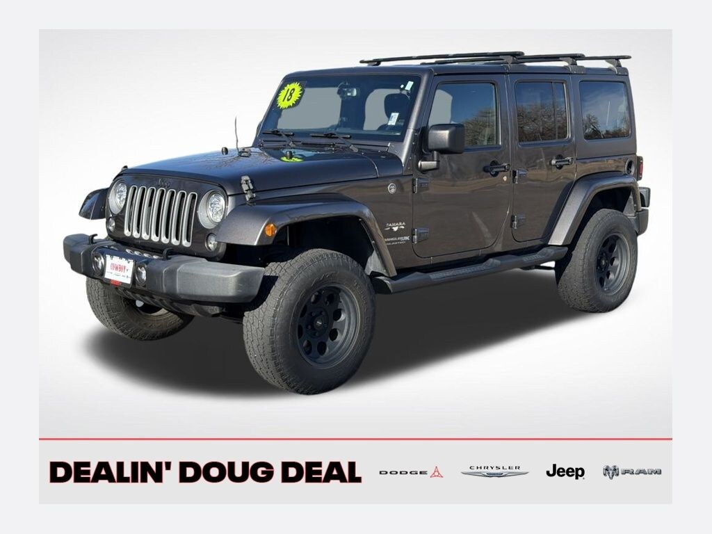 Used 2018 Jeep Wrangler JK Unlimited Sahara SUV
