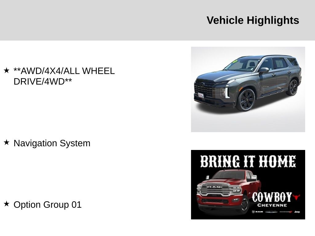Certified 2024 Hyundai Palisade XRT SUV