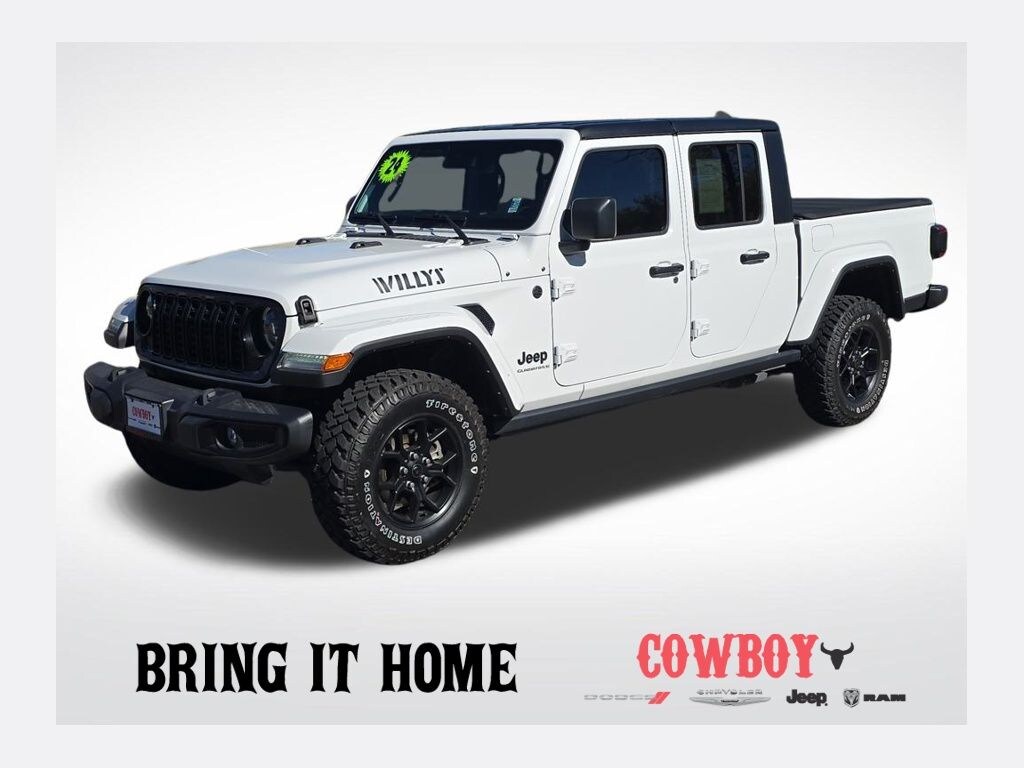 Used 2024 Jeep Gladiator Willys Truck