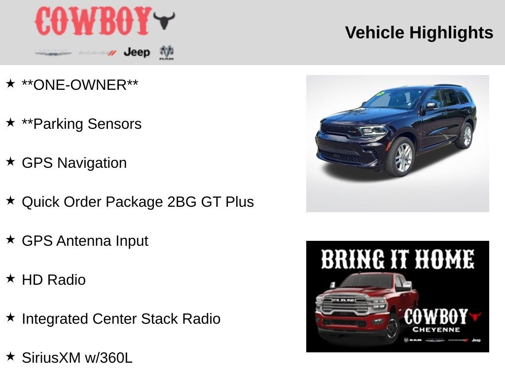 Used 2024 Dodge Durango GT Plus SUV