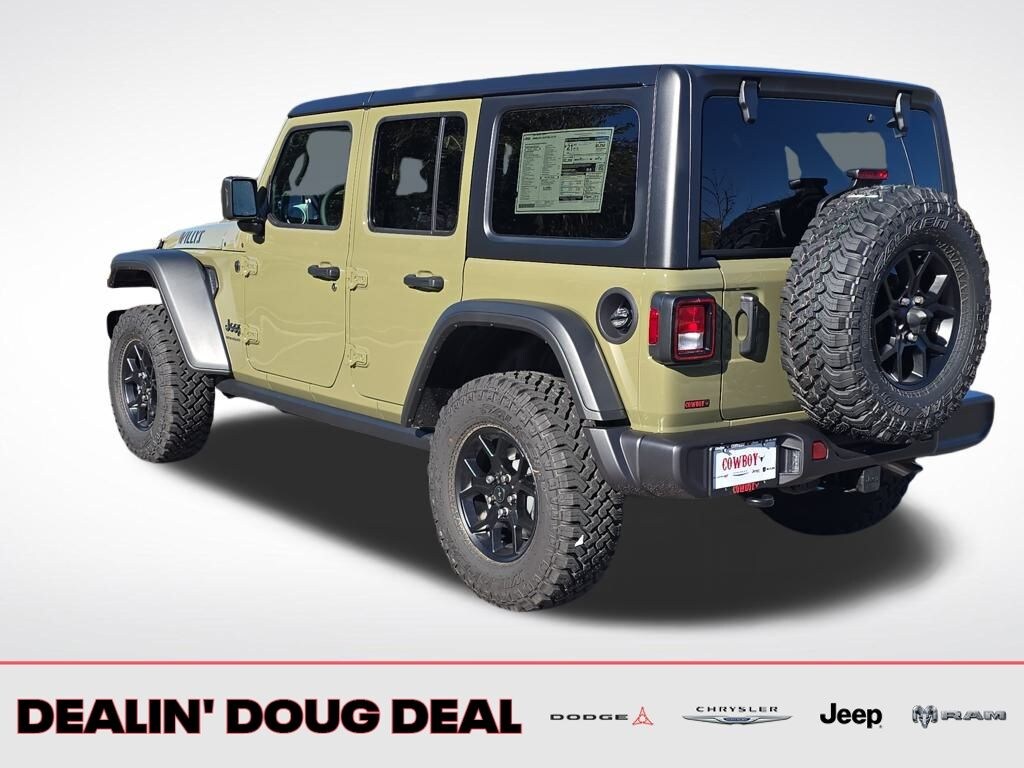 New 2026 Jeep Wrangler Willys SUV