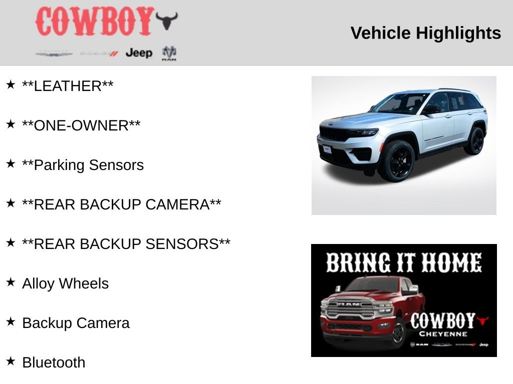 Used 2023 Jeep Grand Cherokee Altitude X SUV