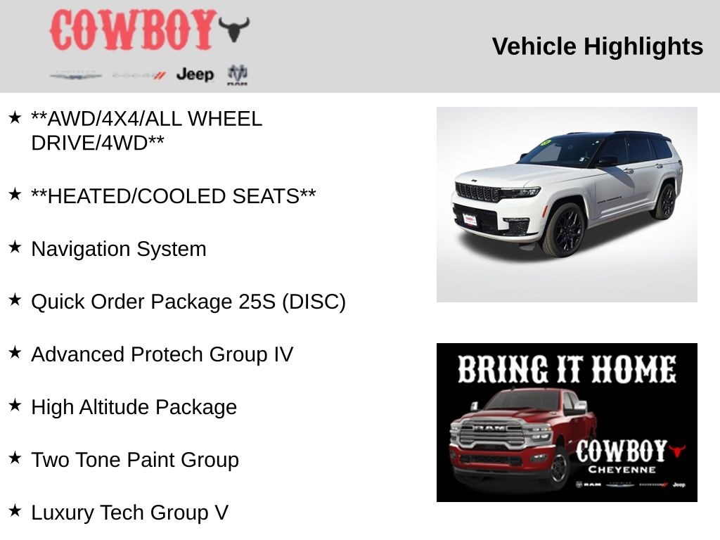 Certified 2024 Jeep Grand Cherokee L Summit SUV