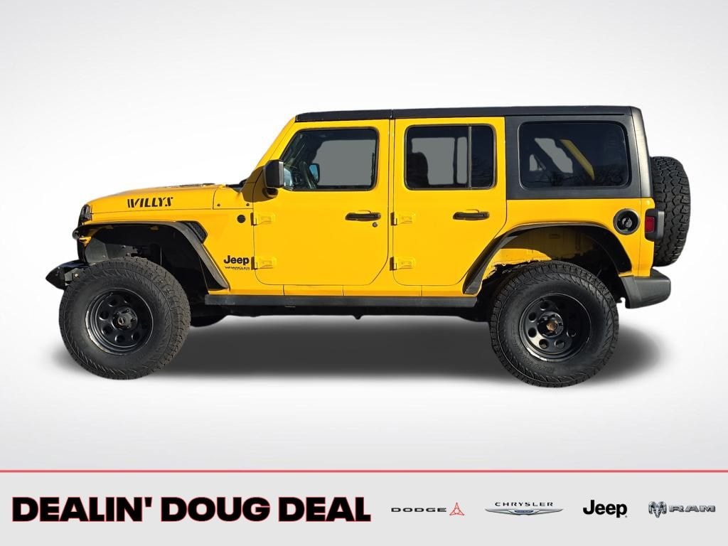 Used 2021 Jeep Wrangler Unlimited Willys SUV