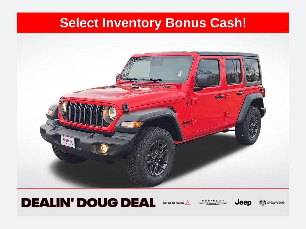 New 2026 Jeep Wrangler Sport S SUV