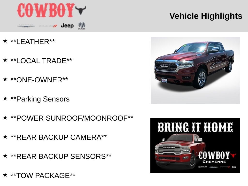 Used 2023 Ram 1500 Limited Truck