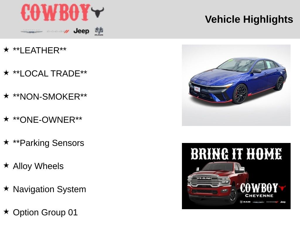 Used 2025 Hyundai Elantra N Base Sedan