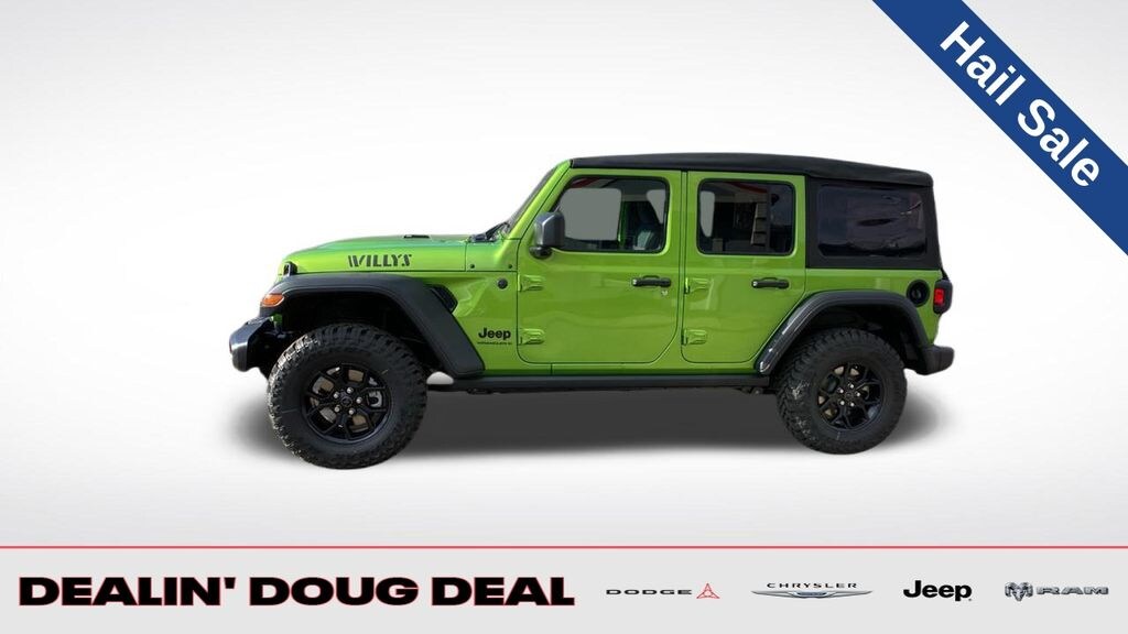 New 2025 Jeep Wrangler Willys SUV