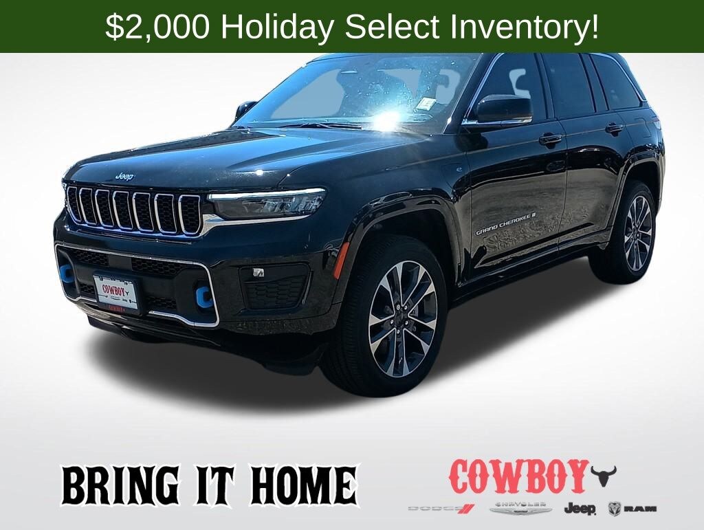 New 2024 Jeep Grand Cherokee Overland 4xe SUV