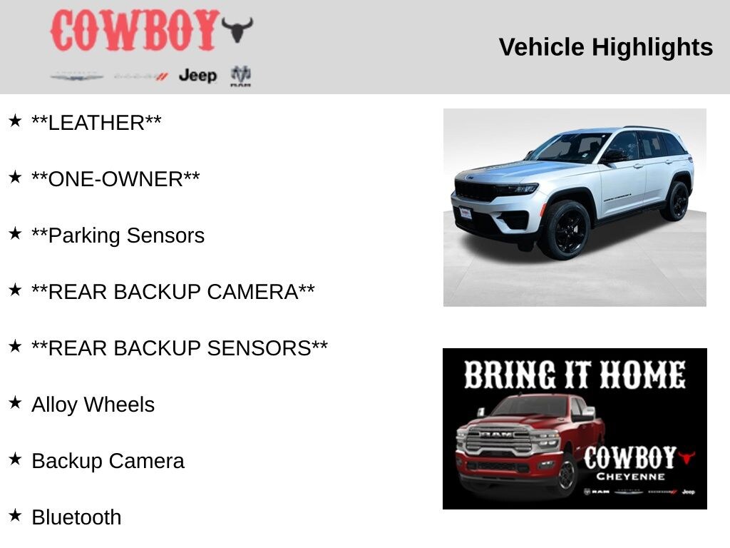 Used 2023 Jeep Grand Cherokee Altitude X SUV