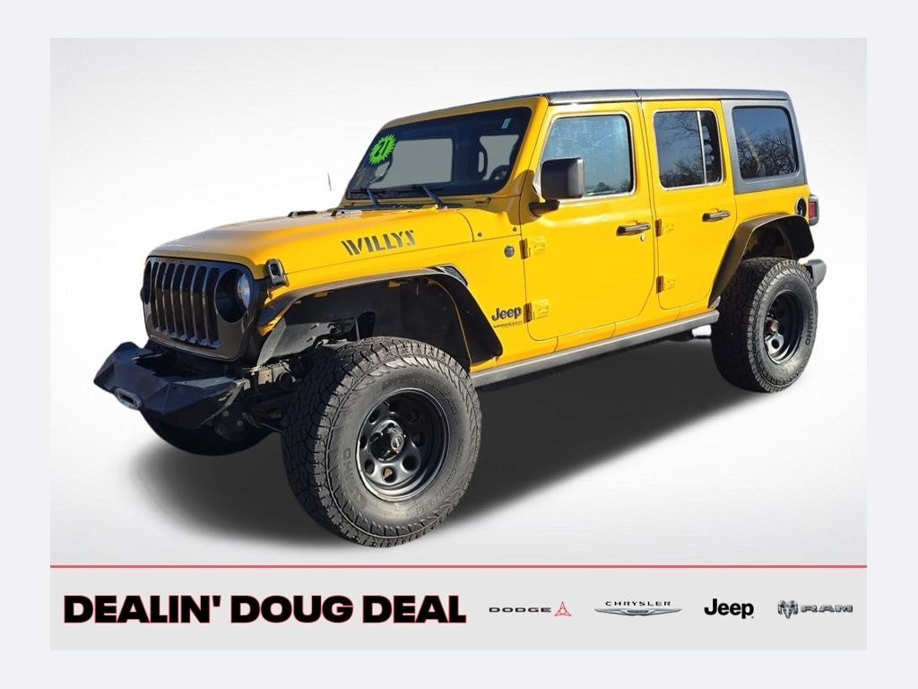Used 2021 Jeep Wrangler Unlimited Willys SUV