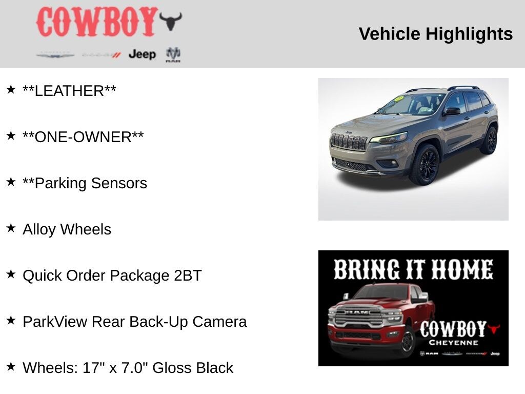 Used 2023 Jeep Cherokee Altitude SUV