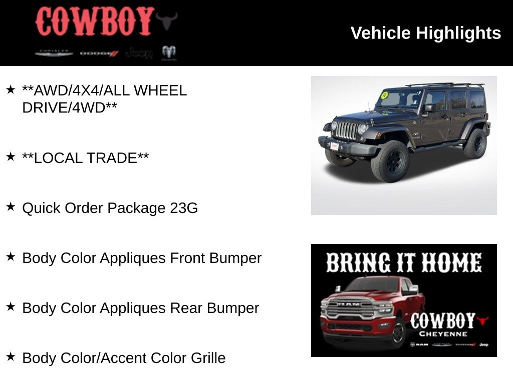 Used 2018 Jeep Wrangler JK Unlimited Sahara SUV