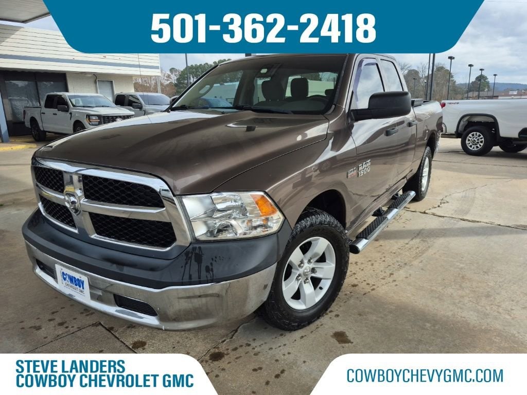 Used 2018 Ram 1500 Tradesman Quad Cab 4x2 64 Box Truck