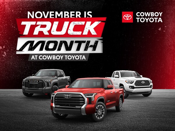 New Vehicle Specials | Cowboy Toyota