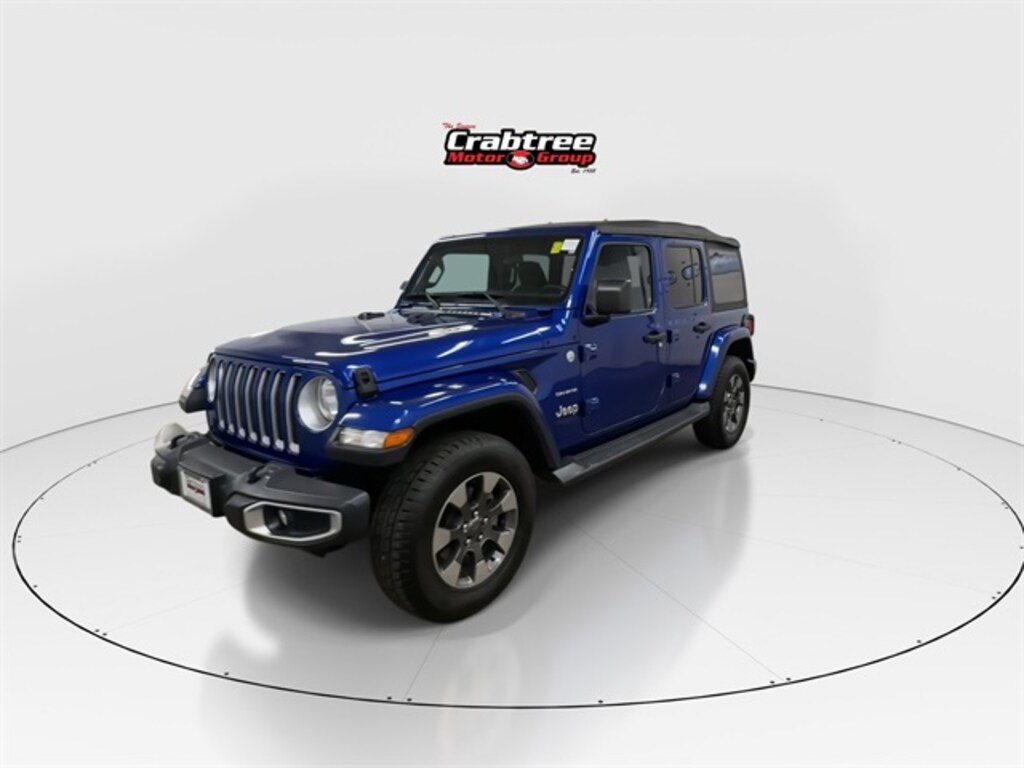 Used 2018 Jeep Wrangler Unlimited Sahara 4x4 SUV